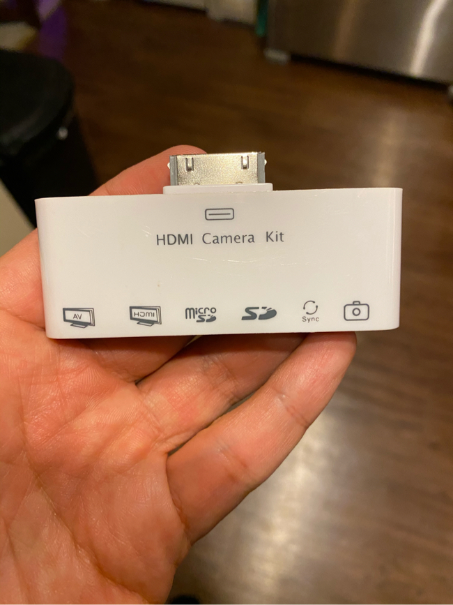 Photo Digital AV 30-Pin to HDMI Adapter for Apple iPad 2, 3 & iPhone 4, 4S