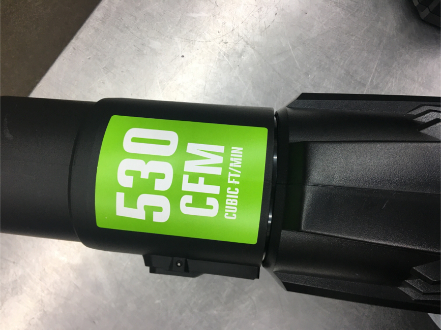 Photo Ego power blower with charger and battery